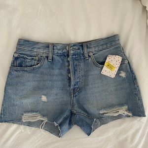Free people denim shorts (size 27)